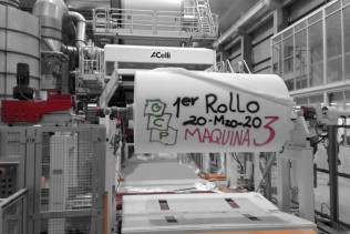 Grupo Corporativo Papelera & A.Celli Paper together for the start-up of a new tissue production line